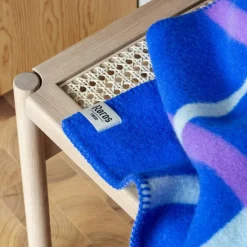 Røros Tweed Plädar & Filtar-Knut Pläd 135x200 cm, Field Green