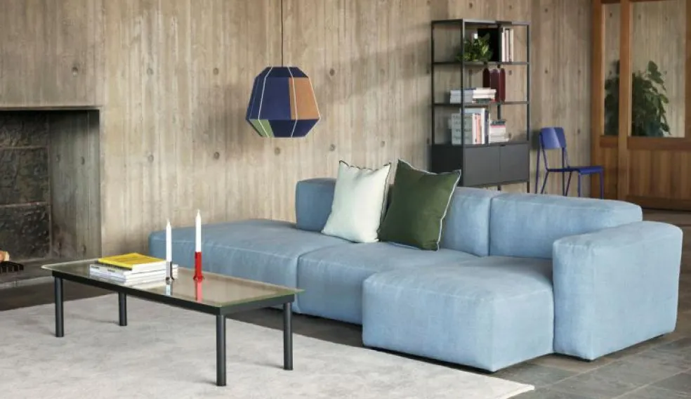 Kofi Soffbord 140x50 cm, Svart Vattenbaserad Lackad Ek / Räfflat Glas