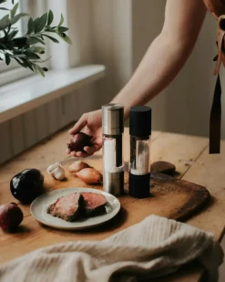 Krissi Kryddkvarn 2-in-1, Svart