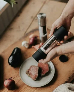 Krissi Kryddkvarn 2-in-1, Svart