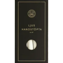 Eldstickan Ljus-Kronljus 6-pack, Aska