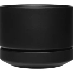 Kruka Med Fat H13,2, Mattvit