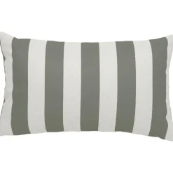 Garden Glory Utomhuskuddar-Kudde Med Ränder Utomhus 30x50 cm, Svart / Beige