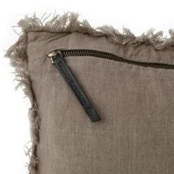 Kuddfodral Sammet / Linne 50x70 cm, Stone Greige