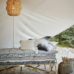 Kuddfordral Med Fransar 40x60 cm, Off-White