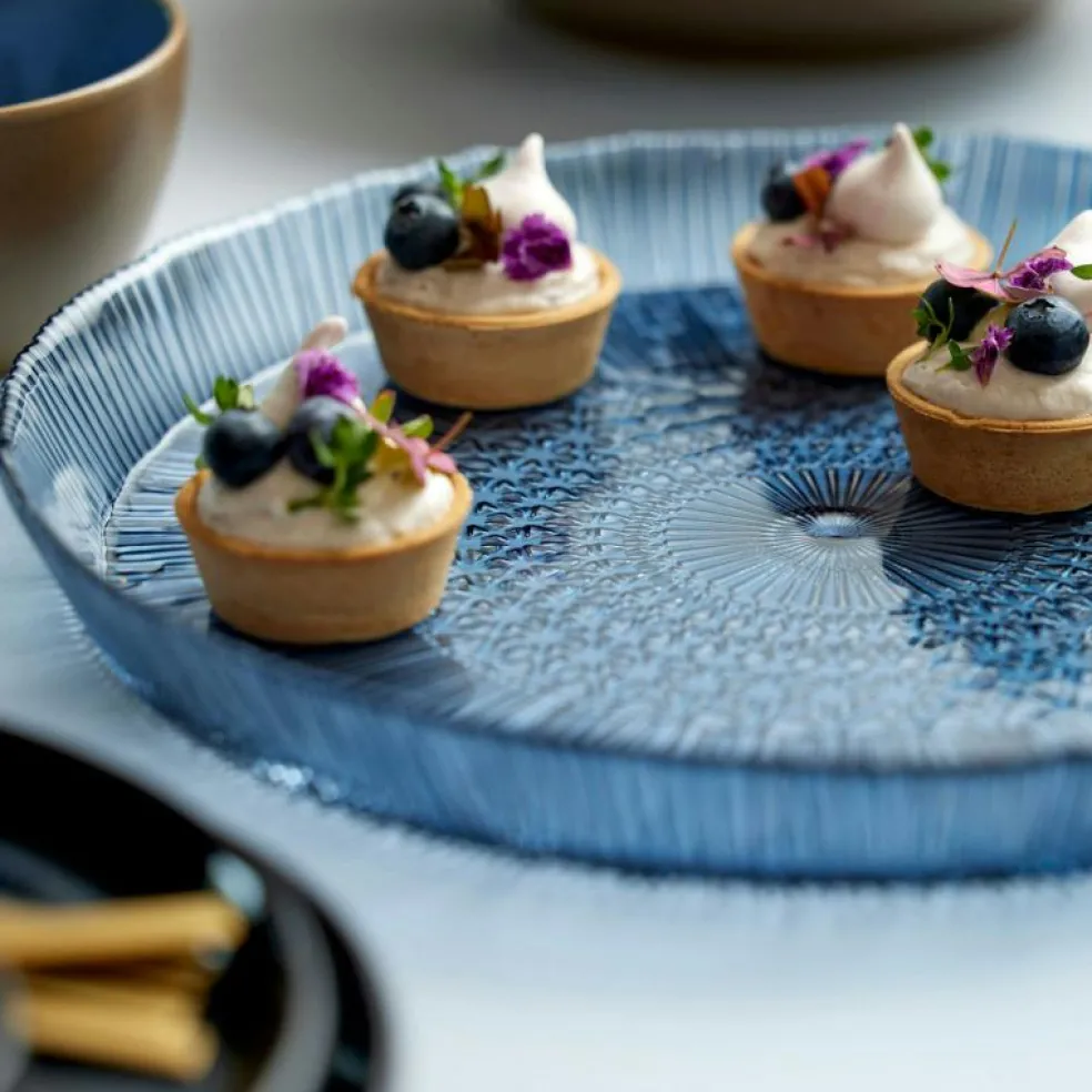 Kusintha Serveringsfat 30 cm, Blå