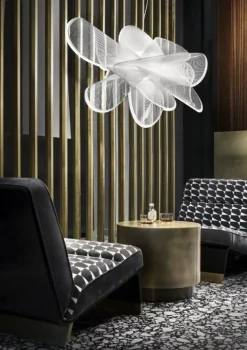 SLAMP Pendellampor-La Belle Etoile Pendel 73 cm, Vit