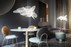 SLAMP Pendellampor-La Belle Etoile Pendel 73 cm, Vit