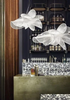 SLAMP Pendellampor-La Belle Etoile Pendel 73 cm, Vit