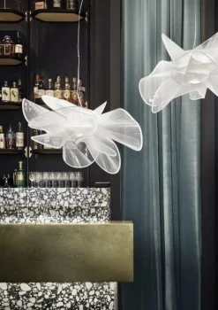 SLAMP Pendellampor-La Belle Etoile Pendel 73 cm, Vit