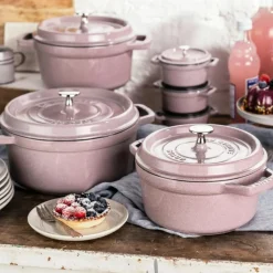 Staub Grytor-La Cocotte Gjutjärnsgryta 3,7 L, Eucalyptus