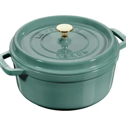 Staub Grytor-La Cocotte Gjutjärnsgryta 3,7 L, Eucalyptus
