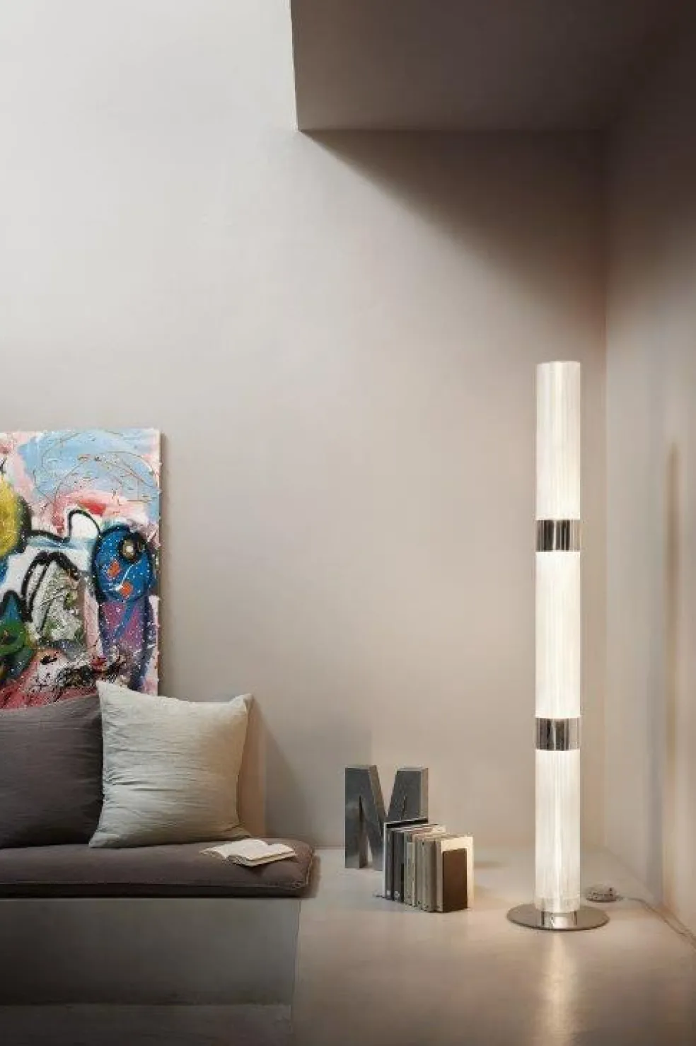 La Lollo Golvlampa, Silver