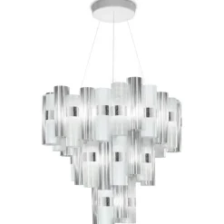 SLAMP Ljuskronor & Takkronor|Pendellampor-La Lollo Ljuskrona Extra Large, Vit