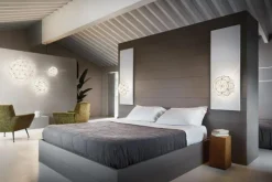 SLAMP Vägglampor|Plafonder-La Vie Vägg-/Taklampa 74 cm, Amber