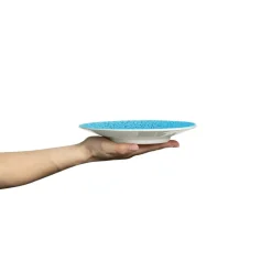 Lace Tallrik 20 cm, Ljusrosa