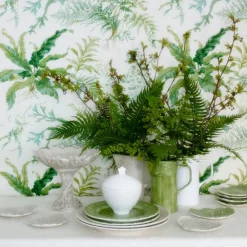 Lace Tallrik 32 cm, Turkos