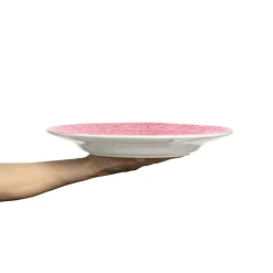 Lace Tallrik 32 cm, Turkos