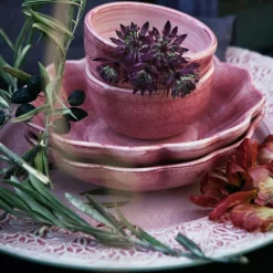 Lace Tallrik 32 cm, Turkos