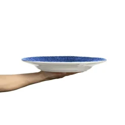 Lace Tallrik 32 cm, Turkos