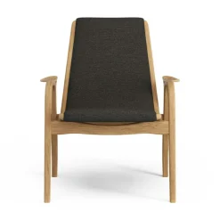 Swedese Fåtöljer-Laminett Fåtölj Tyg, Oljad Ek / Mossgrön