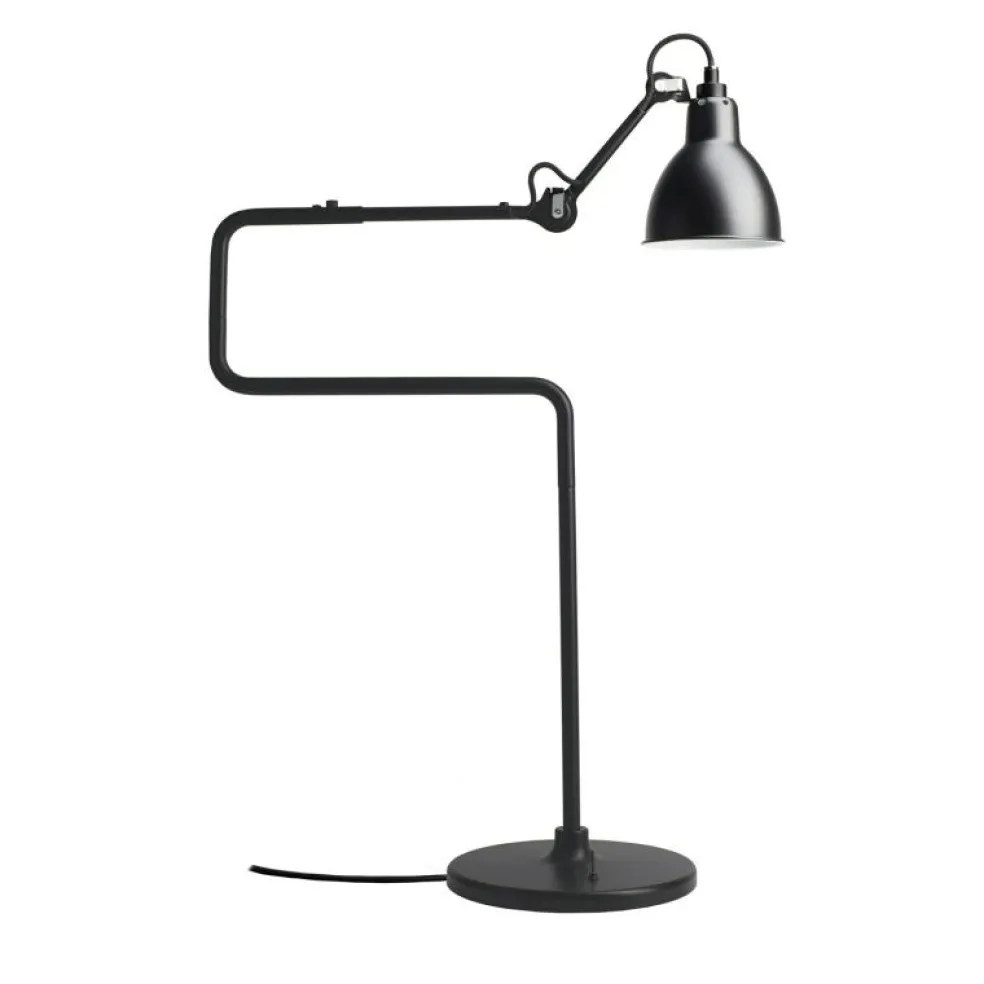 Lampe Gras N°317 Bordslampa, Mattsvart / Svart