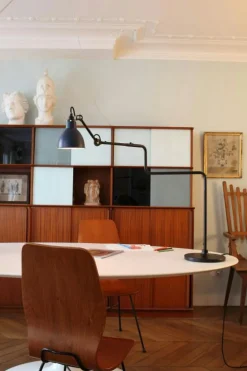 Lampe Gras N°317 Bordslampa, Mattsvart / Svart