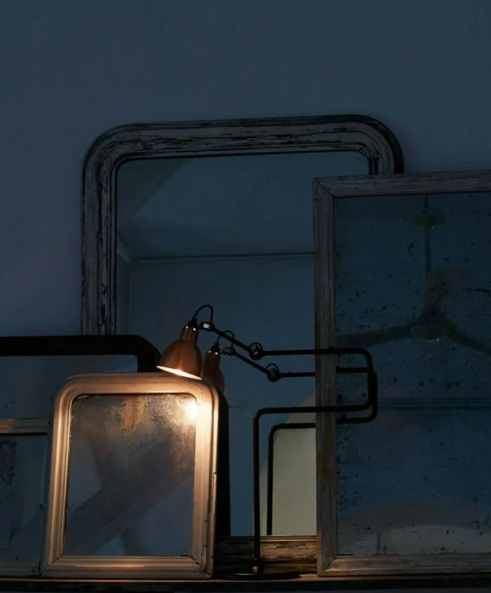 Lampe Gras N°317 Bordslampa, Mattsvart / Svart