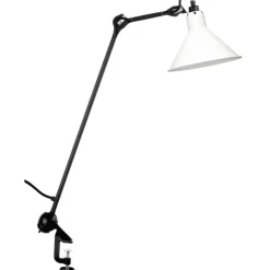 DCWéditions Skrivbordslampor|Bordslampor-Lampe Gras N°201 Bordslampa, Svart / Vit