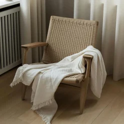 Elvang Plädar & Filtar-Lavender Pläd 130x180 cm, Brun