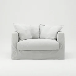 Decotique Fåtöljer-Le Grand Air Love Seat Bomull, Ljusgrå
