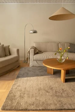 Decotique Fåtöljer-Le Grand Air Nou Love Seat Linne, Creamy White