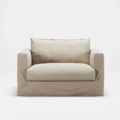 Le Grand Air Nou Love Seat Bomull, Vit