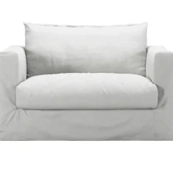Le Grand Air Nou Love Seat Bomull, Vit