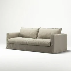 Le grand Air Nou 3-Sitssoffa Linne, Creamy White