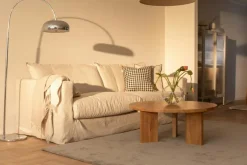 Le grand Air Nou 3-Sitssoffa Linne, Creamy White