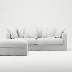 Decotique 3-Sitssoffor-Le Grand Air 3-Sitssoffa Bomull, Limited Grey