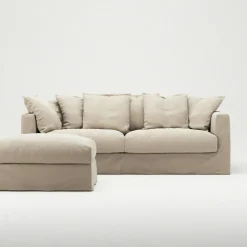 Decotique 3-Sitssoffor-Le Grand Air 3-Sitssoffa Bomull, Limited Grey