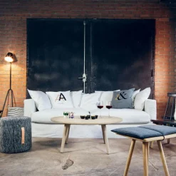 Decotique 3-Sitssoffor-Le Grand Air 3-Sitssoffa Bomull, Limited Grey