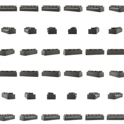 Le Grand Air 4-Sitssoffa Bomull, Beige