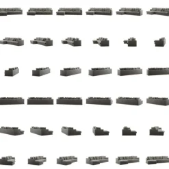 Decotique Hörnsoffor & Divansoffor-Le Grand Air 3-Sitssoffa Linne Divan Vänster, Nordic Sky