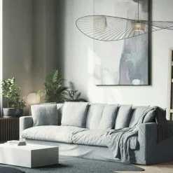 Decotique 3-Sitssoffor-Le Grand Air 3-Sitssoffa Linne, Natural Blonde