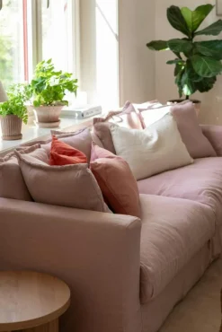 Decotique 3-Sitssoffor-Le Grand Air 3-Sitssoffa Linne, Natural Blonde