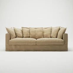 Decotique 3-Sitssoffor-Le Grand Air 3-Sitssoffa Linne, Natural Blonde