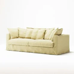 Decotique 3-Sitssoffor-Le Grand Air 3-Sitssoffa Linne, Natural Blonde