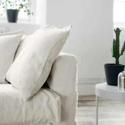 Le Grand Air 4-Sitssoffa Linne, Creamy White