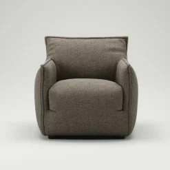 Le Petite Fåtölj Zebra, Brun / Vit