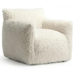 Le Petite Fåtölj Zebra, Brun / Vit