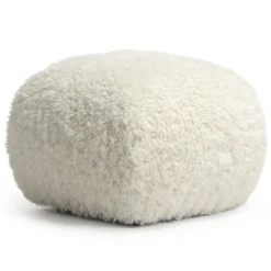 Le Petite Sittpuff Zebra, Brun / Vit