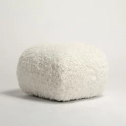 Le Petite Sittpuff Zebra, Brun / Vit